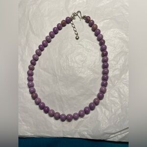 Phosphosiderite necklace